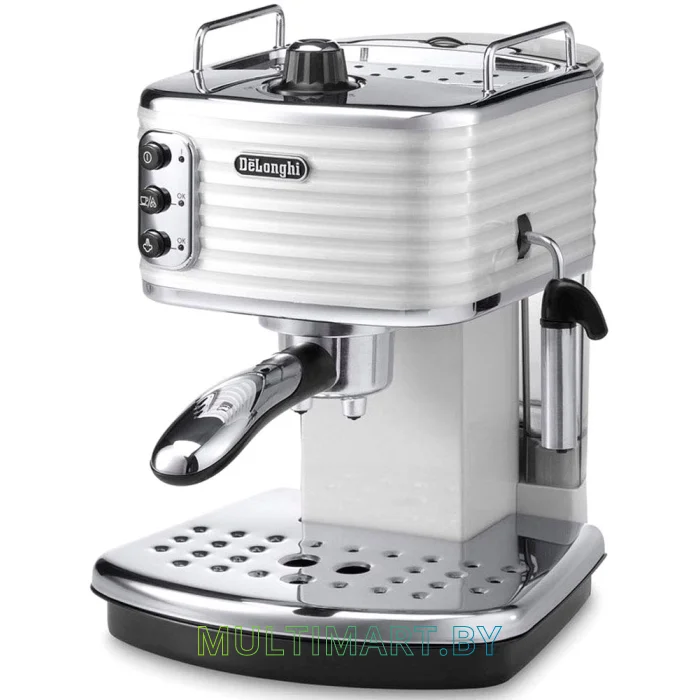 Рожковая помповая кофеварка DeLonghi Scultura ECZ 351.W